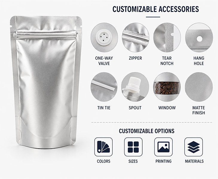 Custom Your Foil Stand-Up Pouch