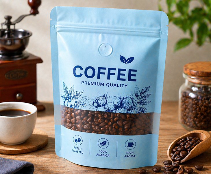 Microwave-Safe 3-Side Seal Pouch