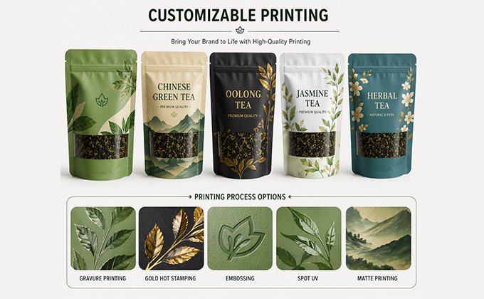Custom 250g Coffee Bag Ordering Process