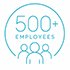 500+