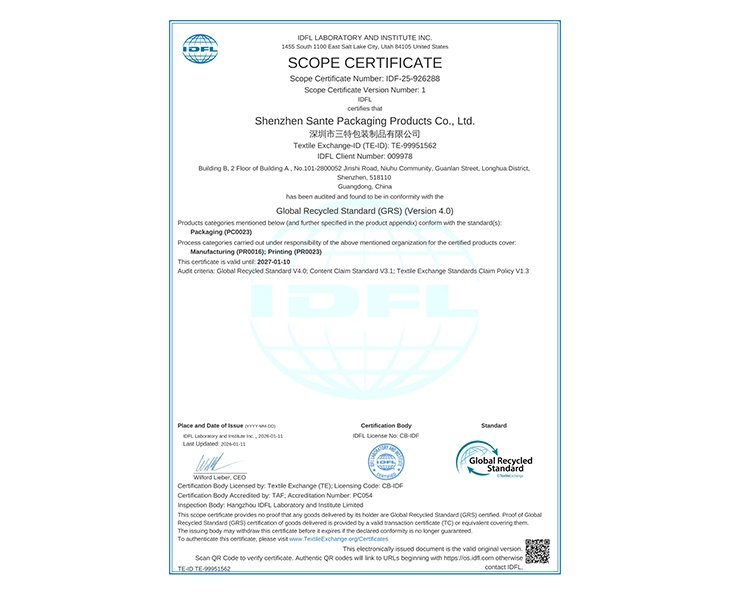 Global Recycled Standard