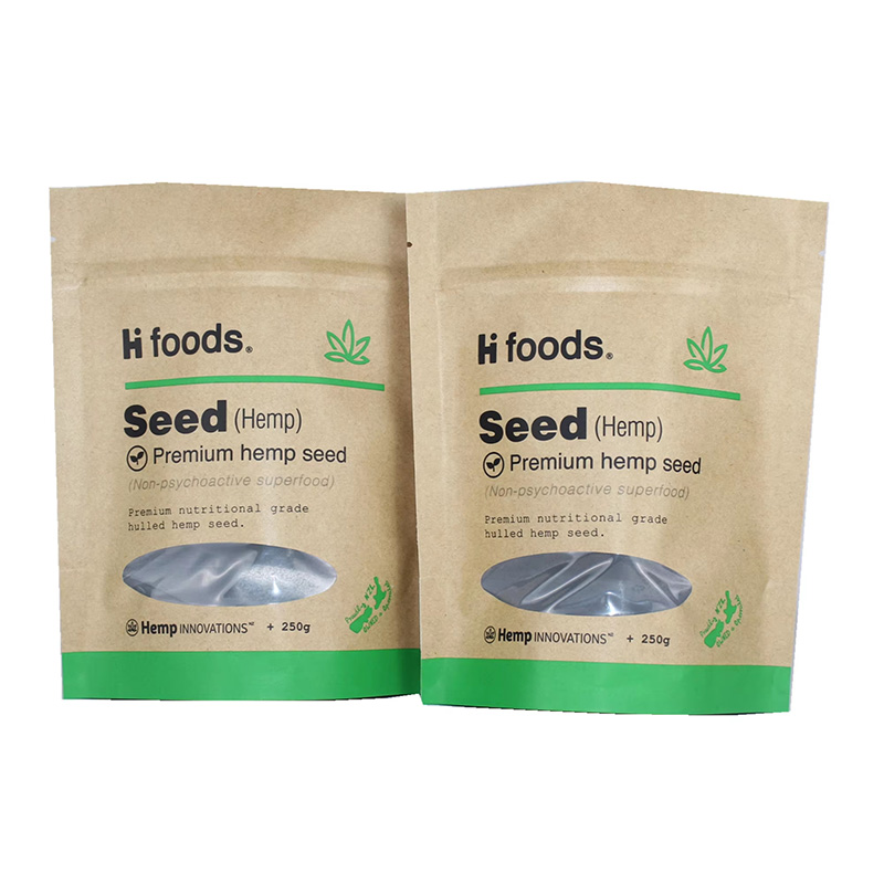 Eco-friendly Kraft Stand Up Pouch Flexible Packaging Solution