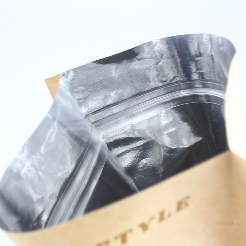 Eco-friendly Kraft Stand Up Pouch Flexible Packaging Solution