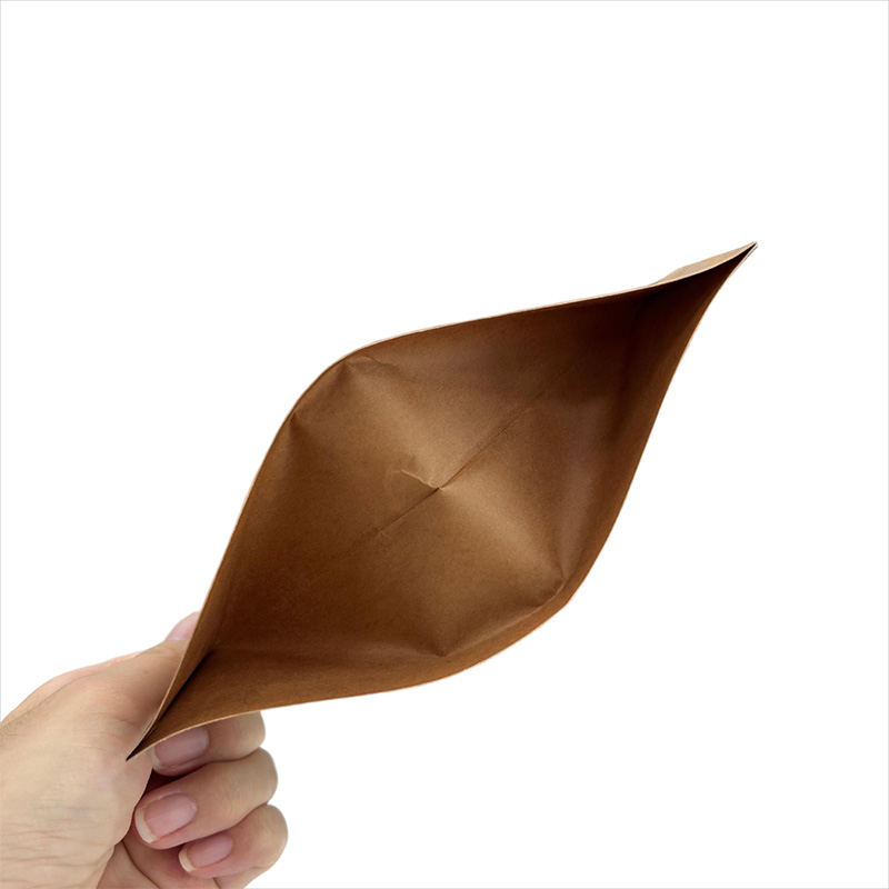 Eco-friendly Kraft Stand Up Pouch Flexible Packaging Solution