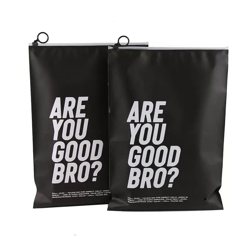Frosted ZipLock Bag