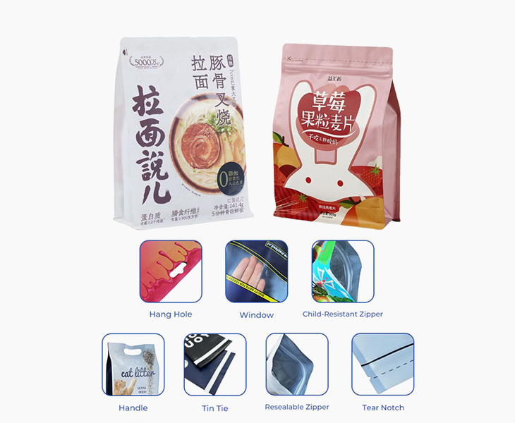 Gusseted Bag Customization Details