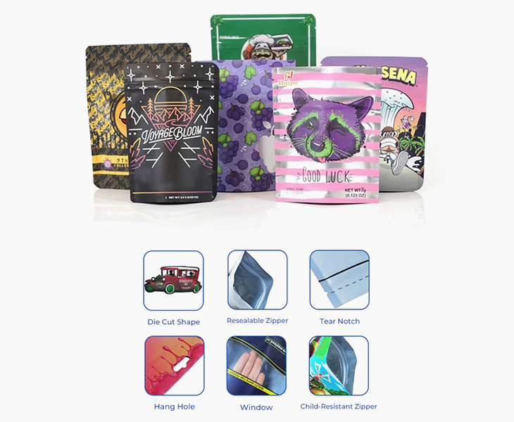 Mylar Bag Customization Details