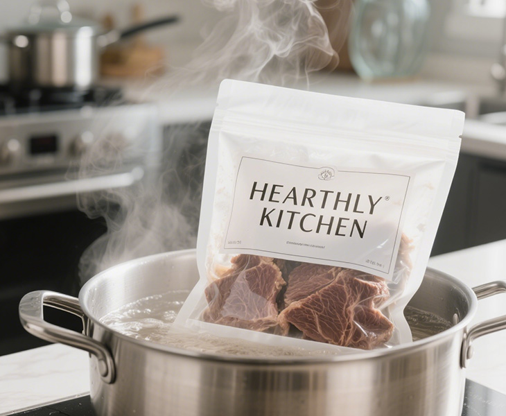 Microwave-Safe 3-Side Seal Pouch