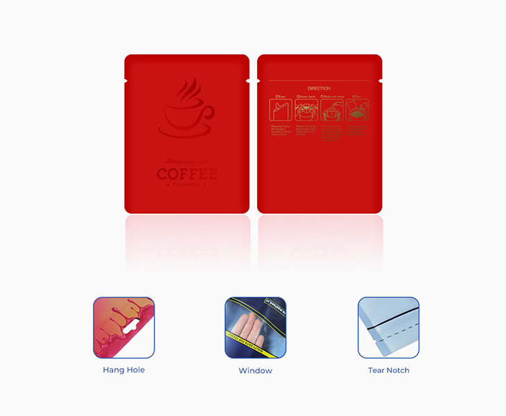 Sachet packaging Customization Details