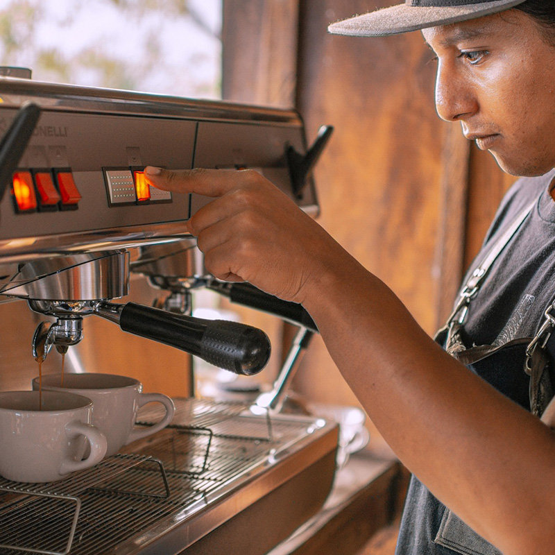 Kraft Paper Coffee Bags for Coffee Shops