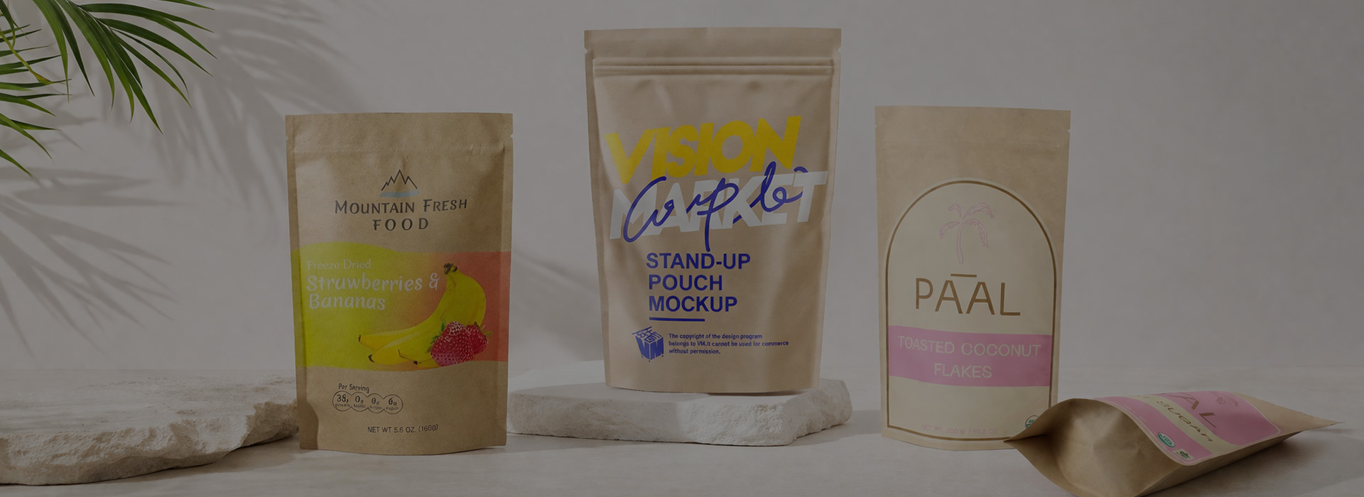 Your Professional Custom Kraft Stand-Up Pouch Manufacturers
