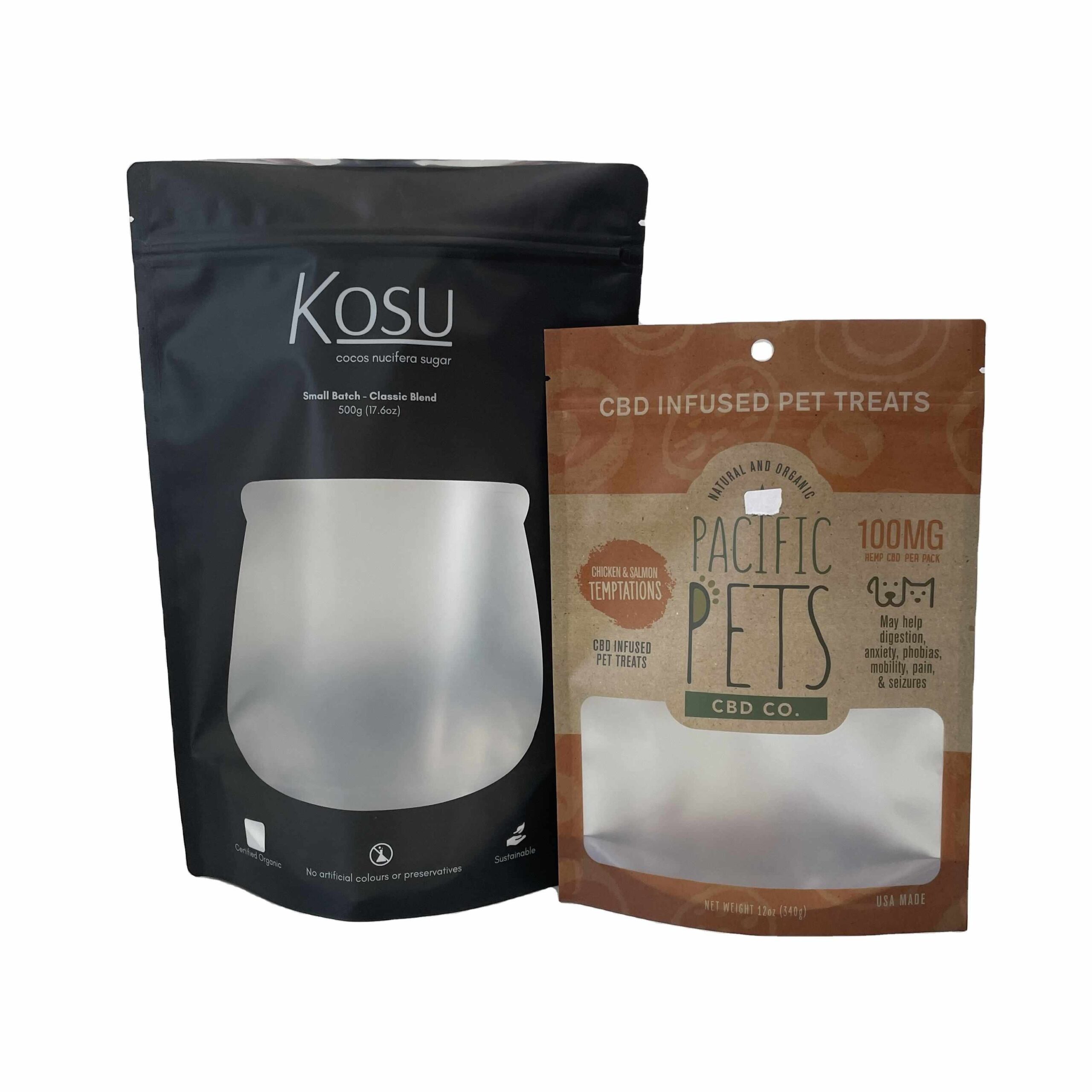 Sante Stand Up Pouch with Windows Advantages