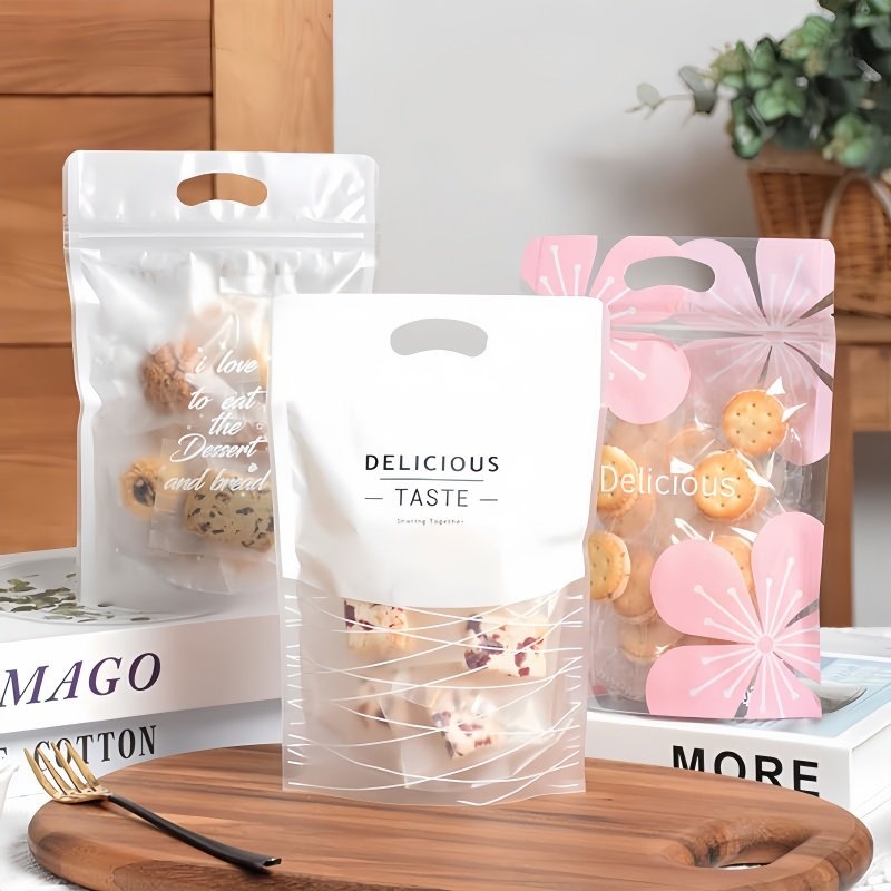 Variety of Custom Stand-Up Pouch with Handles Solutions