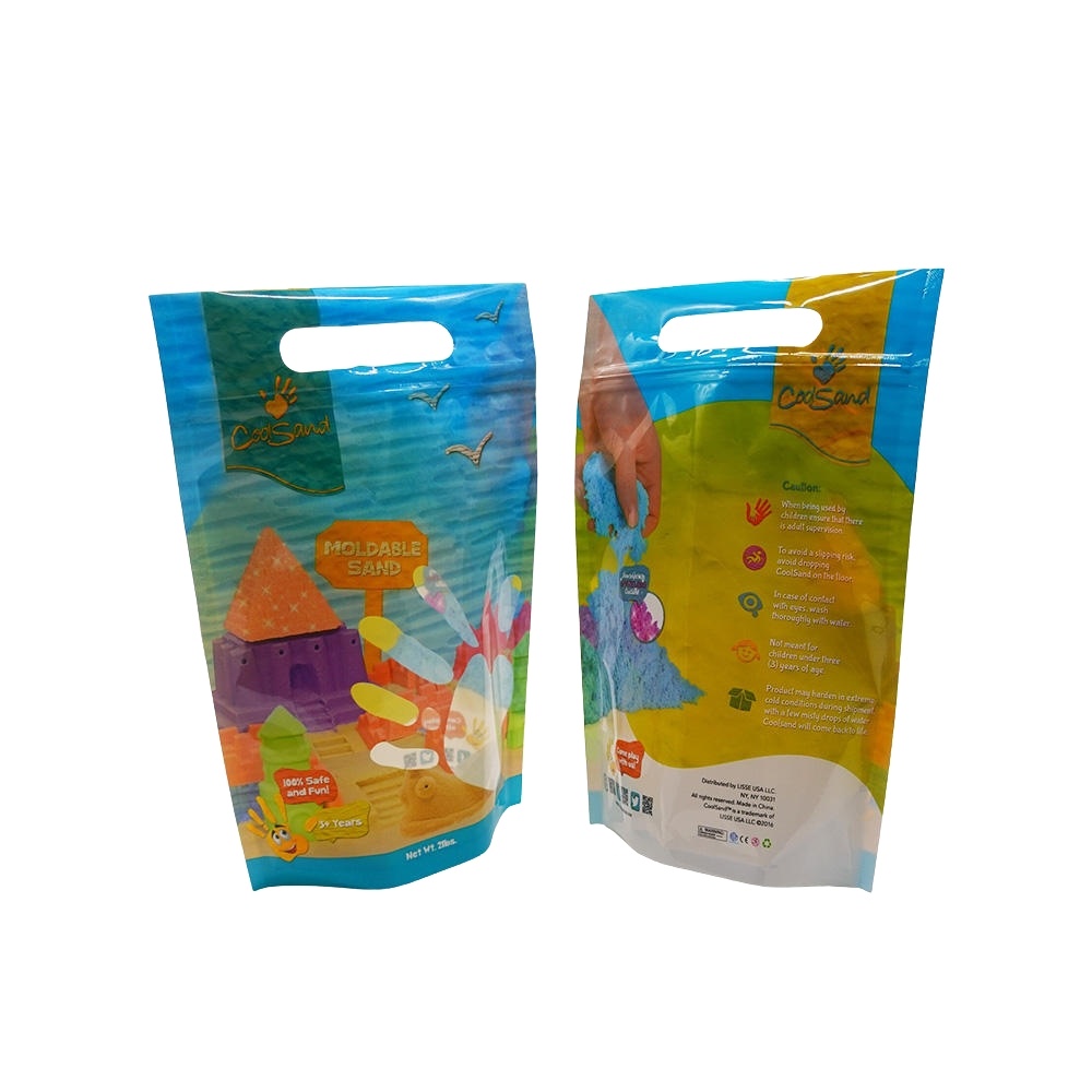 Variety of Custom Stand-Up Pouch with Handles Solutions