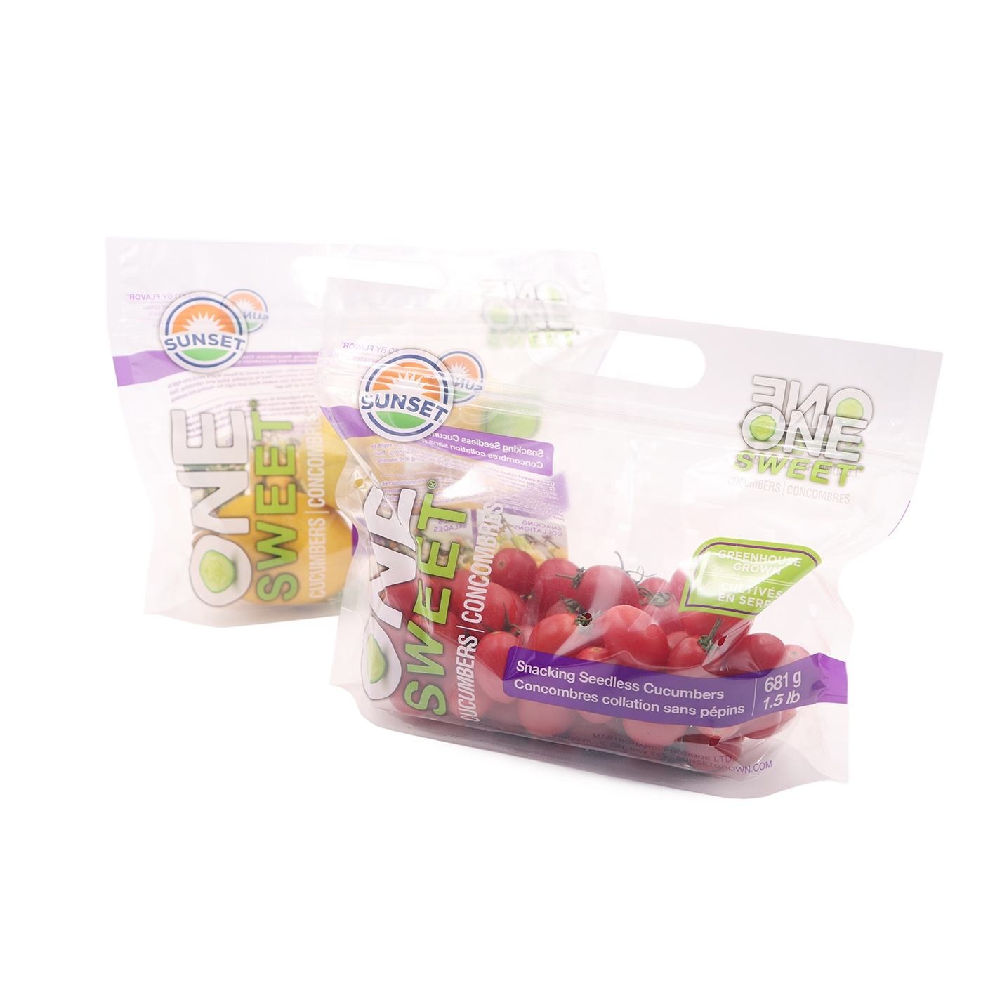 Variety of Custom Stand-Up Pouch with Handles Solutions