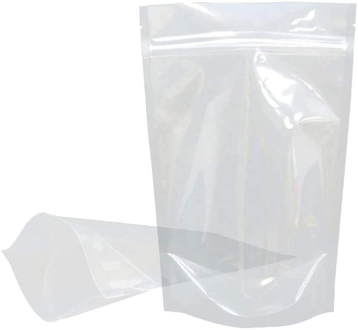 Clear stand-up pouch