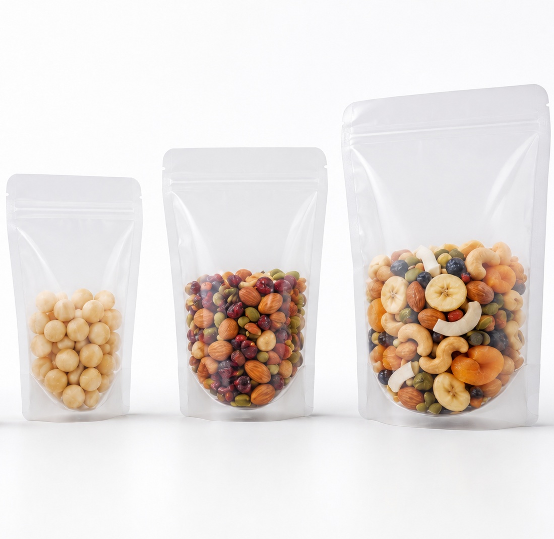 Why choose our clear stand up pouch