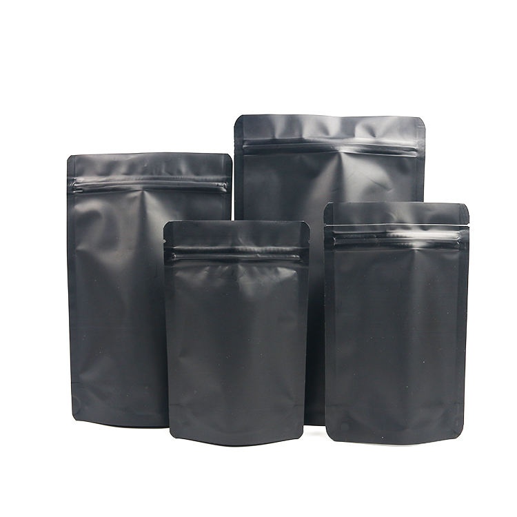 Black Stand Up Pouch