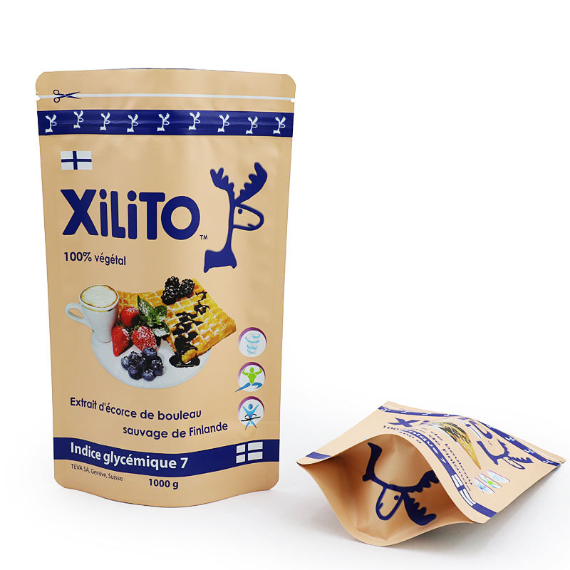 Kraft stand up pouch