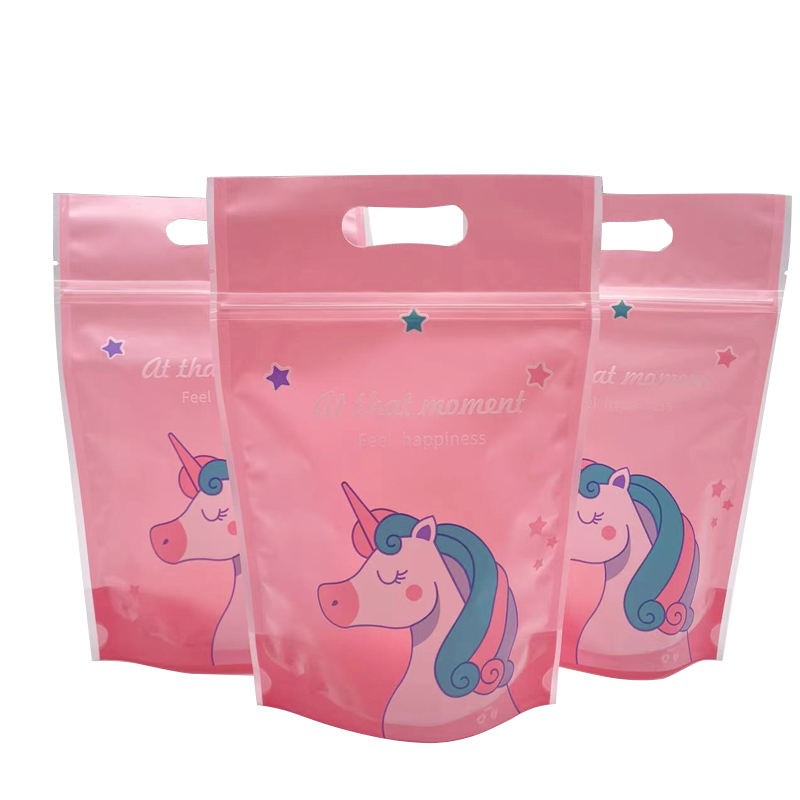 Advantages of pink stand-up pouches