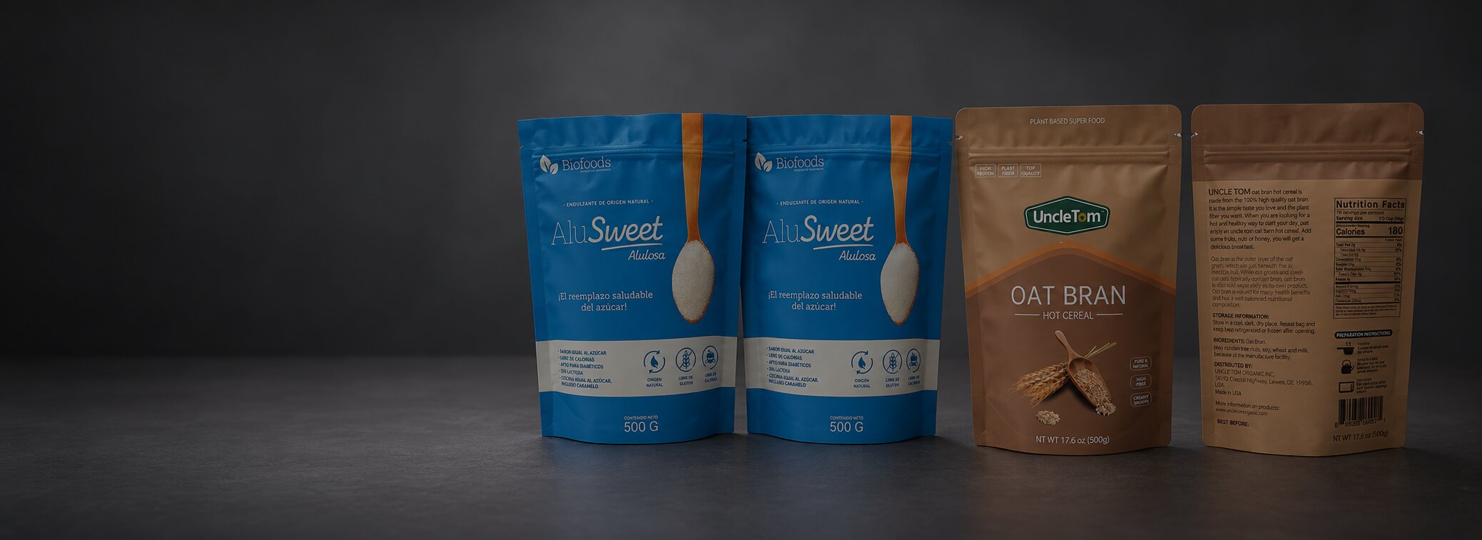 Manufacturer of 500g Stand-Up Pouches