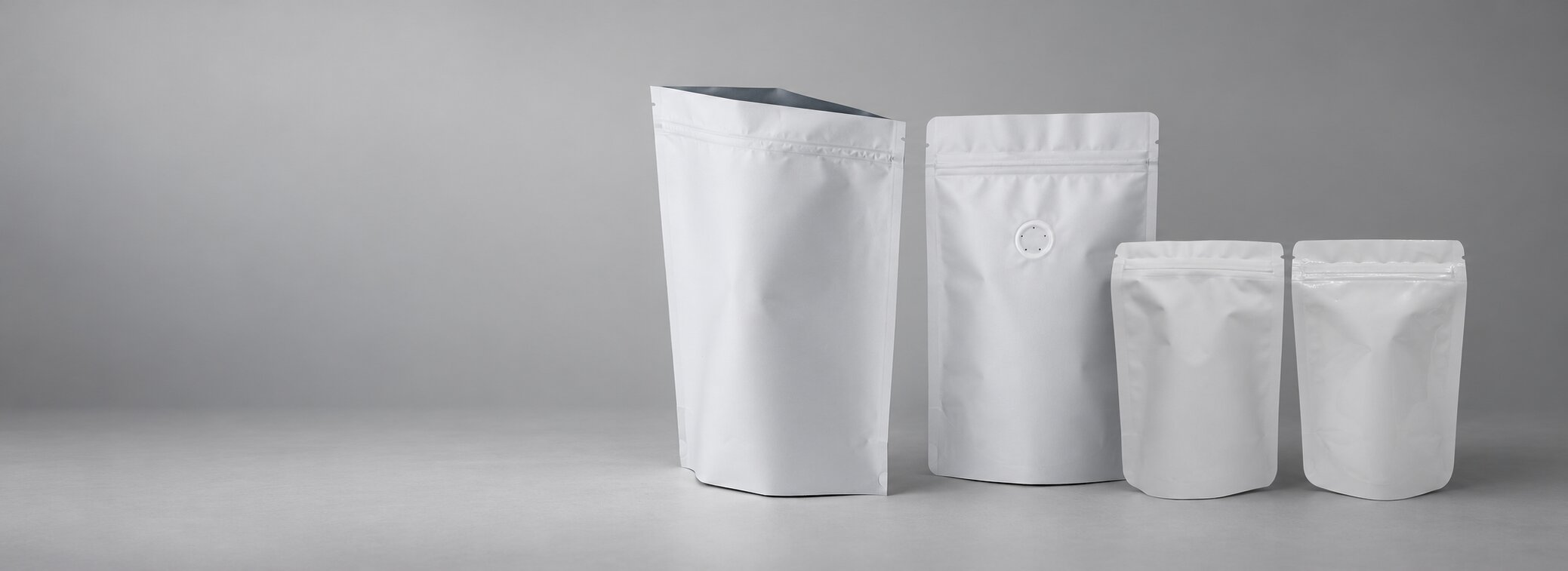 Matte White Stand-Up Pouch Manufacturer