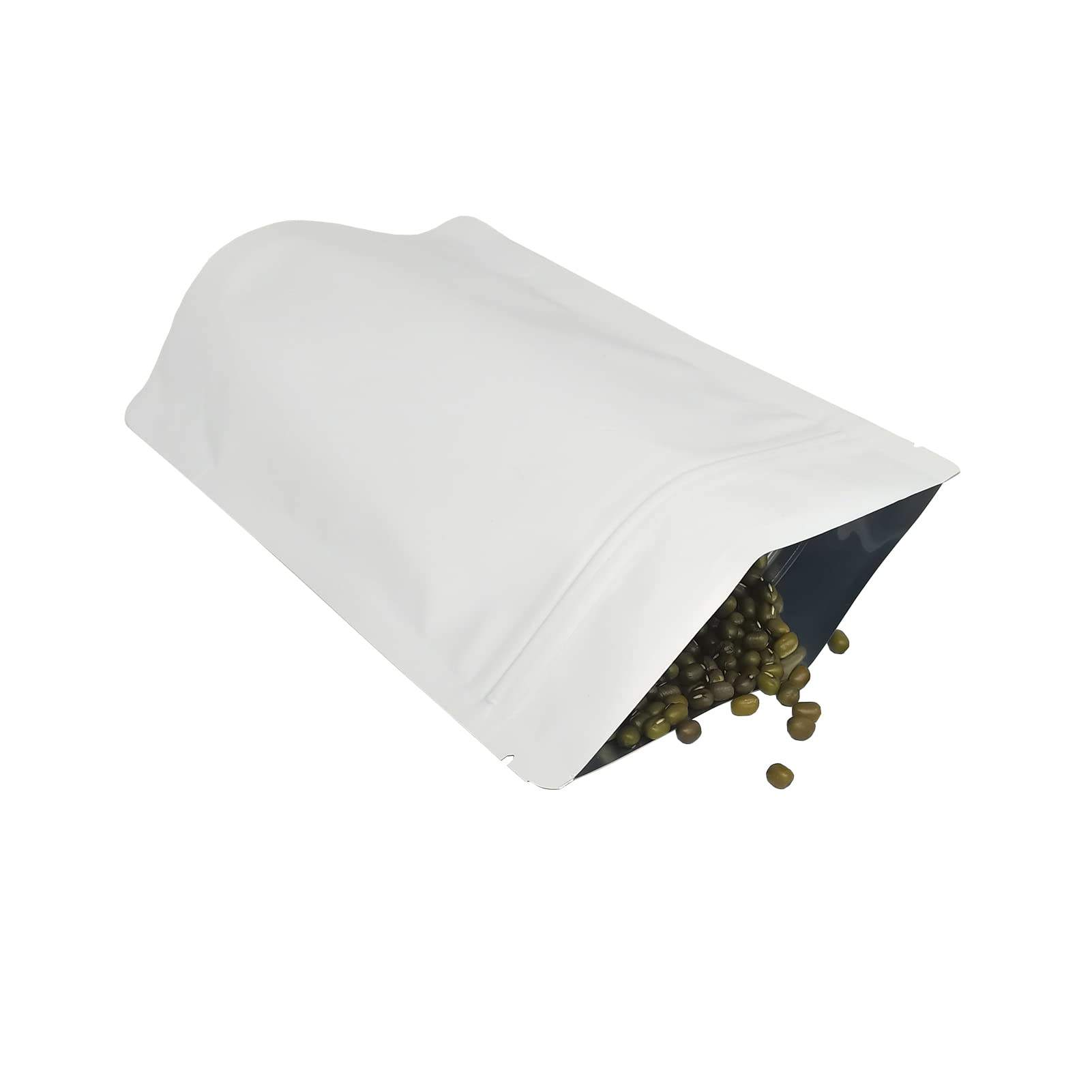 Advantages of SanTe Matte White Stand-Up Pouches
